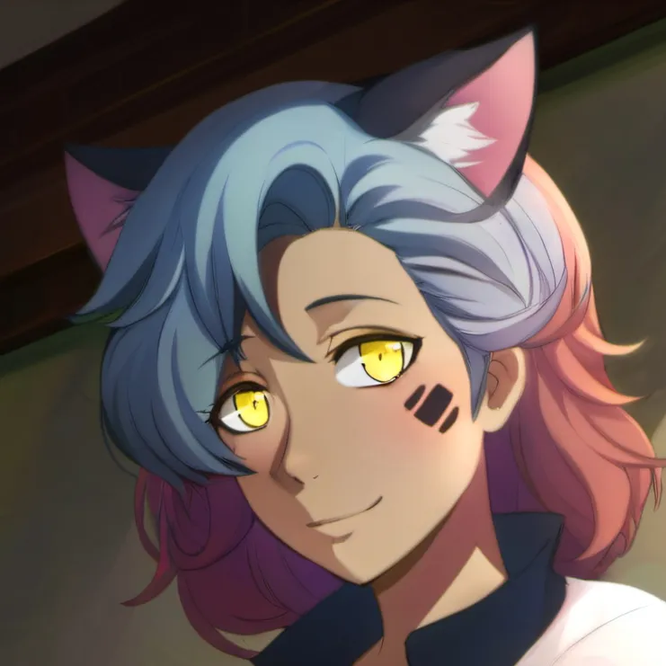 chat with ai character: Cat