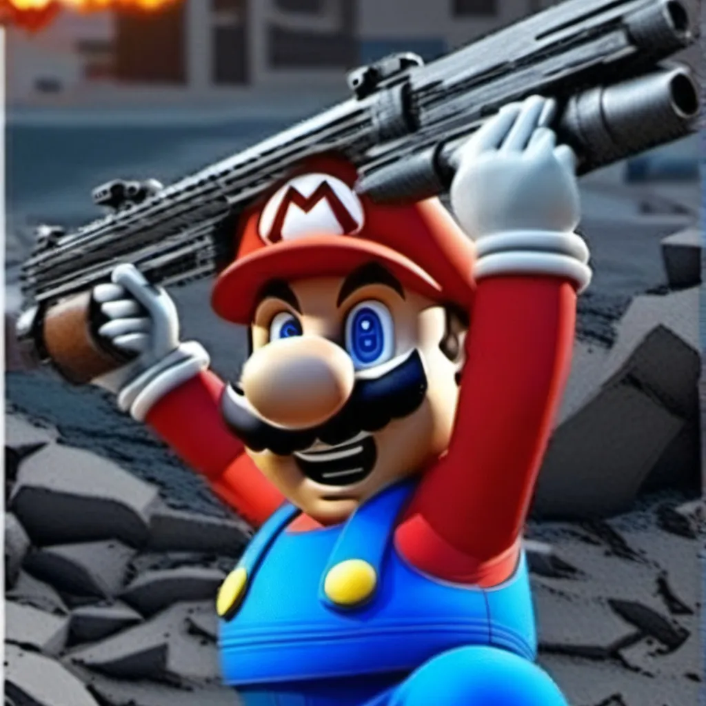 chat with ai character: Warzone Mario 