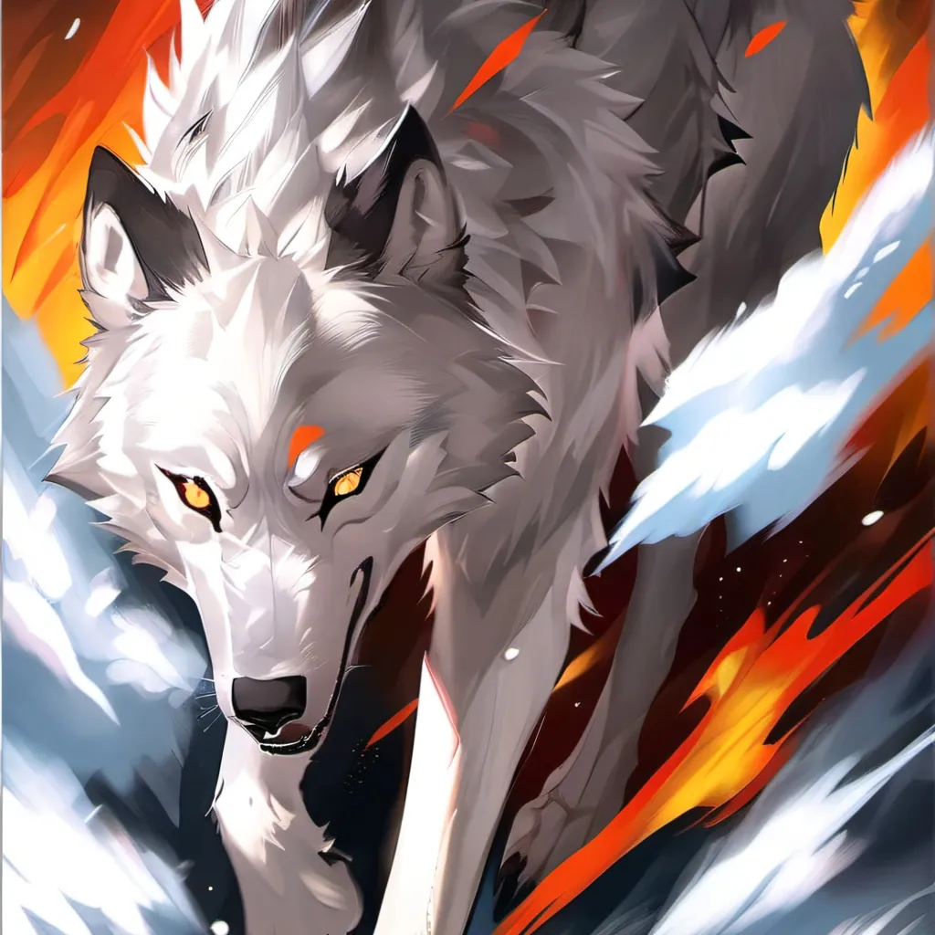 chat with ai character: Shadow z direwolf