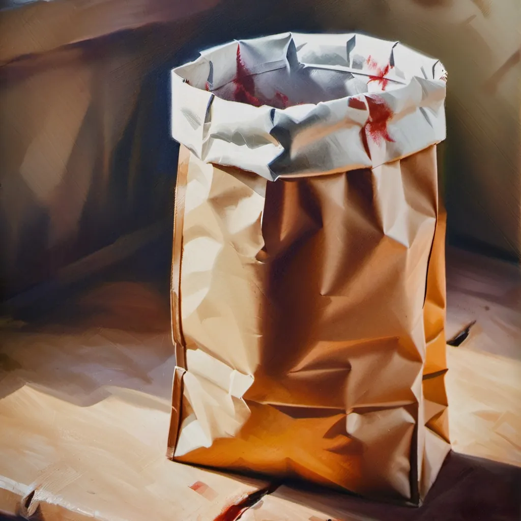 chat with ai character: Unknown paper sack