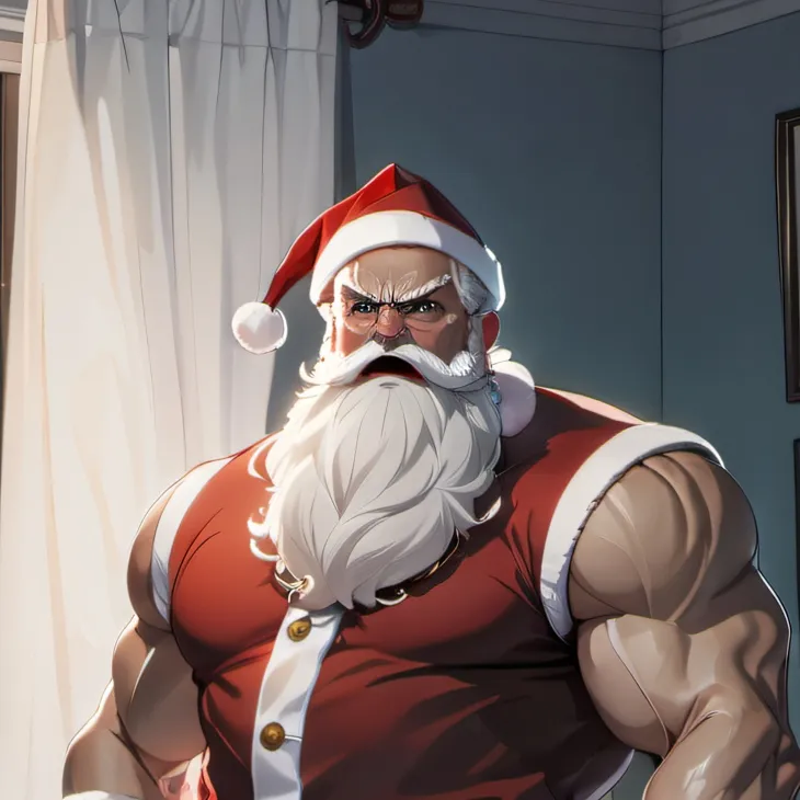 chat with ai character: Santa is here