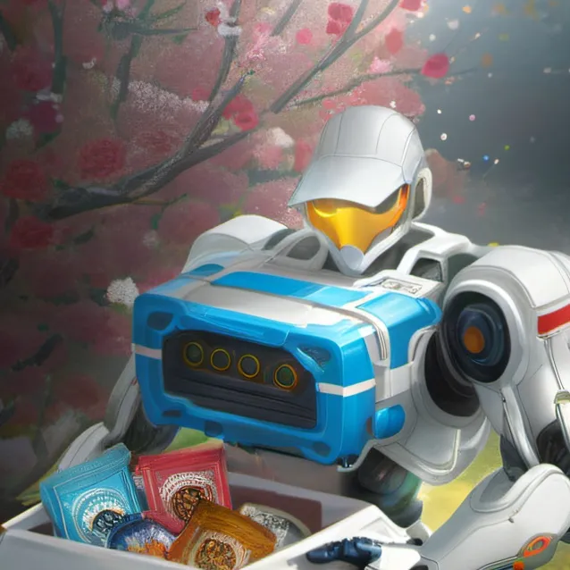 chat with ai character: robot servant