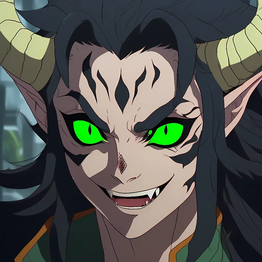 chat with ai character: Karaku