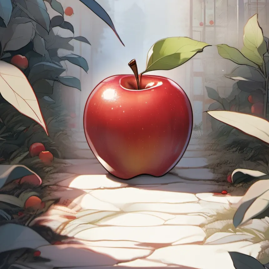 chat with ai character: Apple 