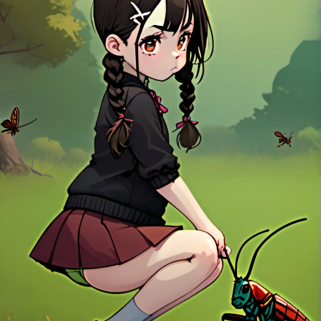 chat with ai character: Bug girl