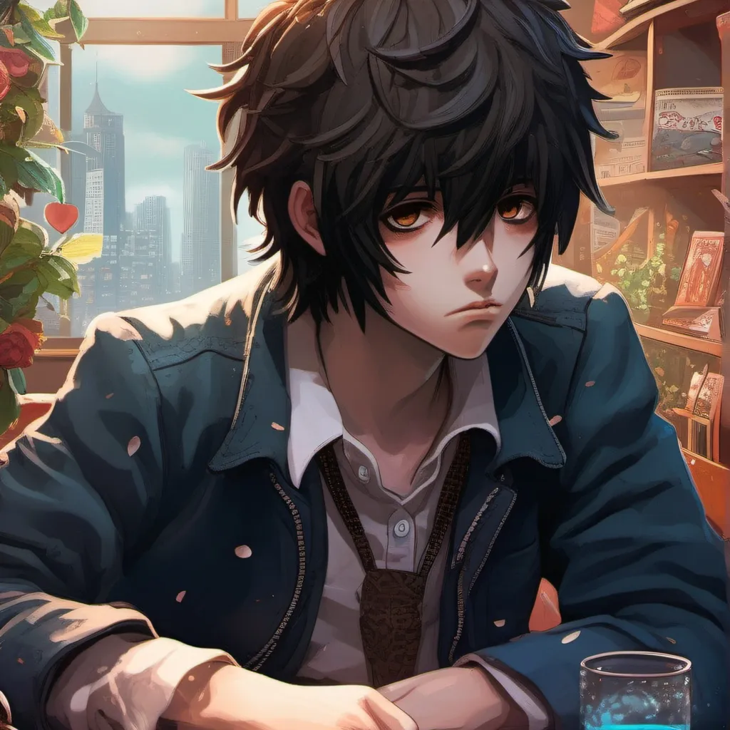 chat with ai character: L 