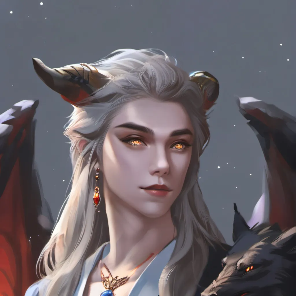 chat with ai character: Dragon prince 