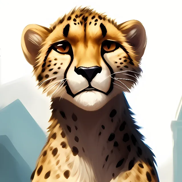 chat with ai character: A cheetah
