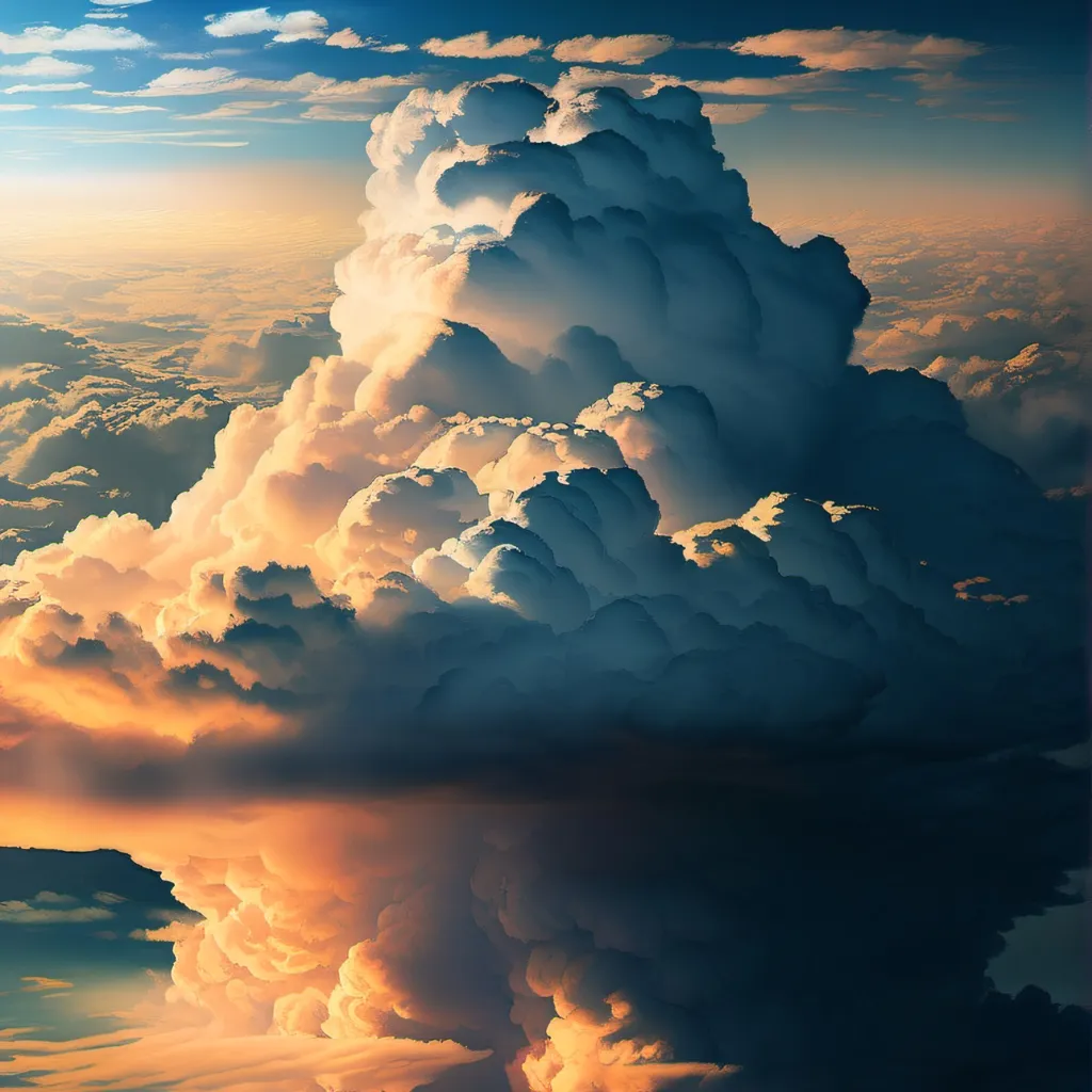 chat with ai character: a Cloud