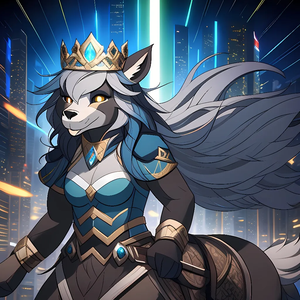 chat with ai character: Wolf queen (stacy)