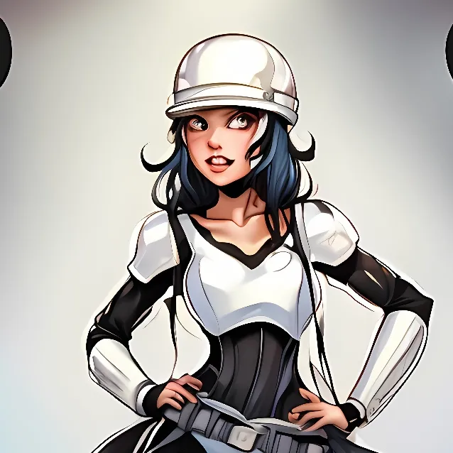 chat with ai character: stormtrooper girl 