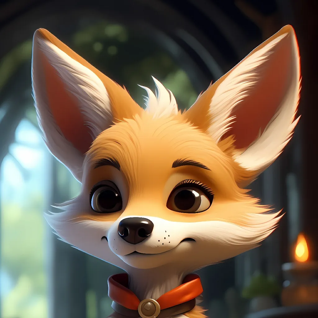 chat with ai character: baby coyote 