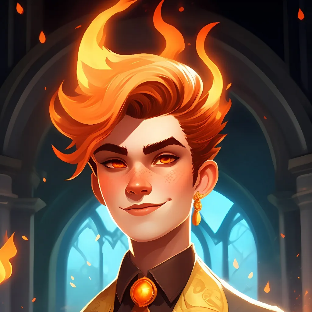 chat with ai character: firey