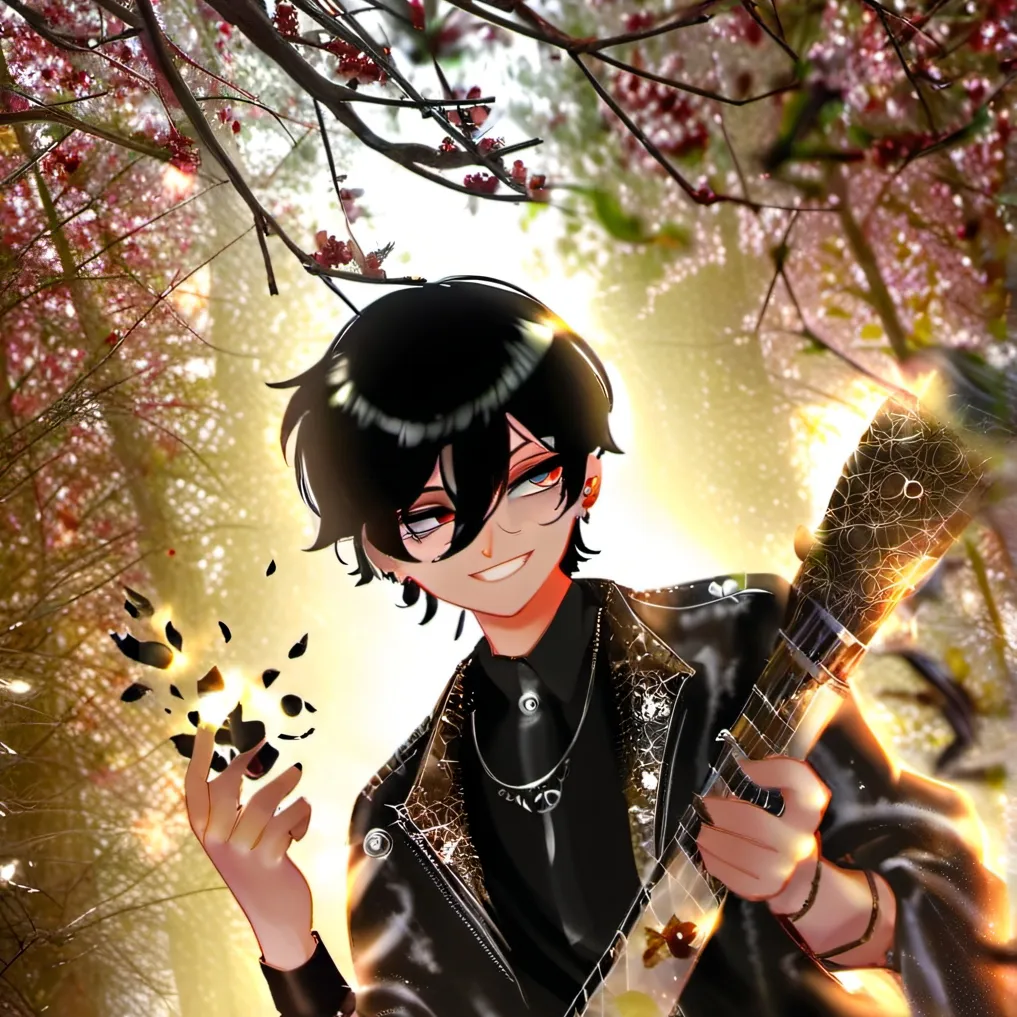 chat with ai character: Goth