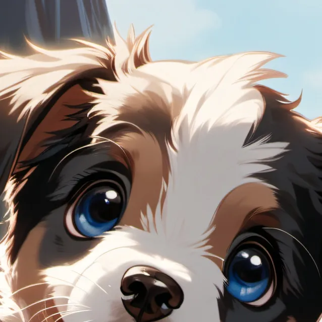 chat with ai character: Baby pup