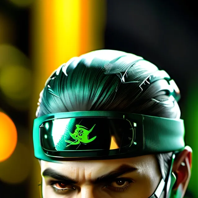 chat with ai character: Raz green ninja 