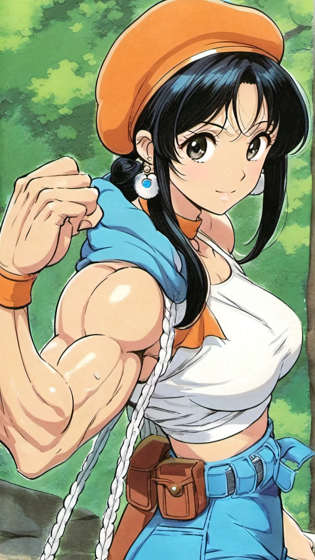 ai character: Naomi background