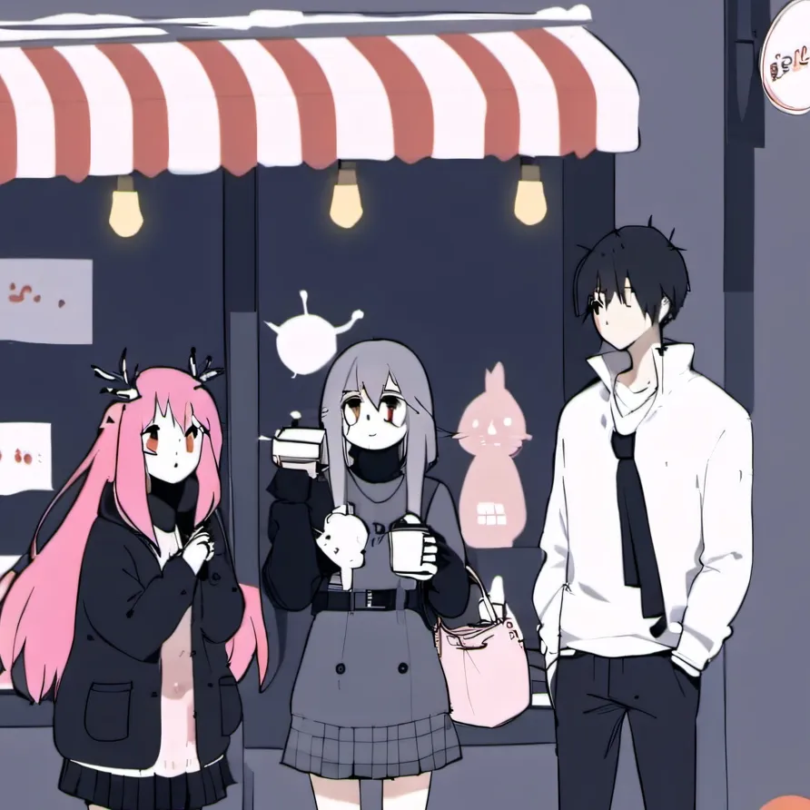 chat with ai character: Rental cafe