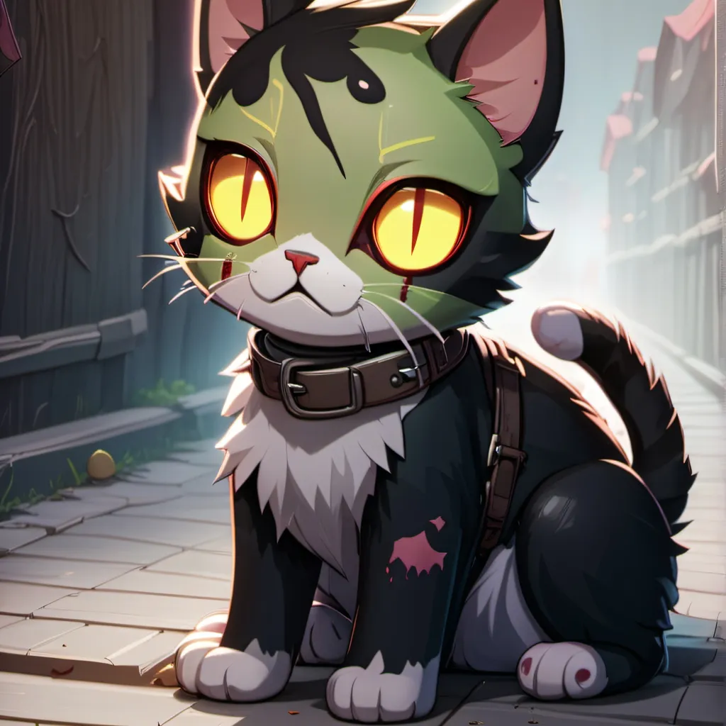 chat with ai character: Zomcat