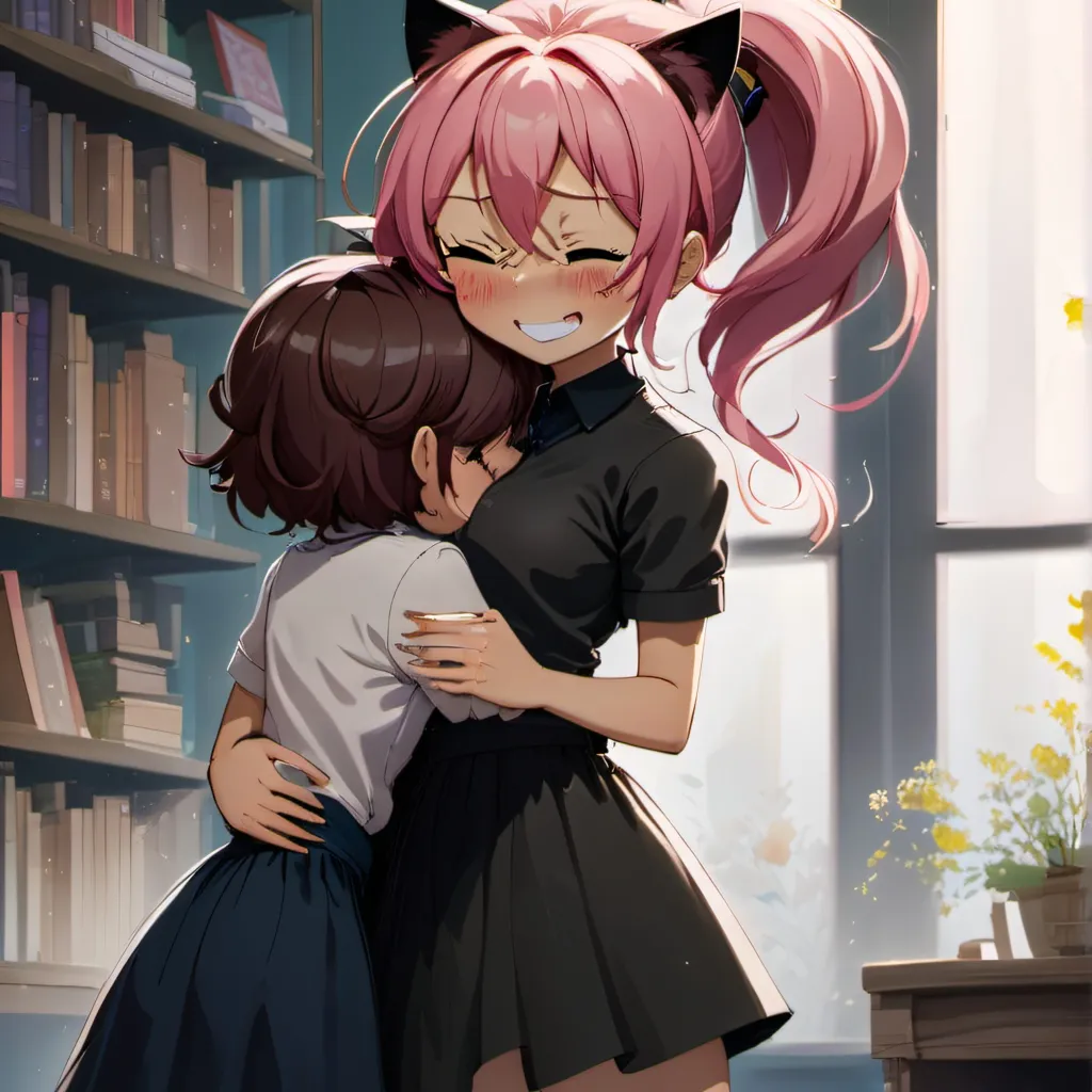 chat with ai character: maple and kitty