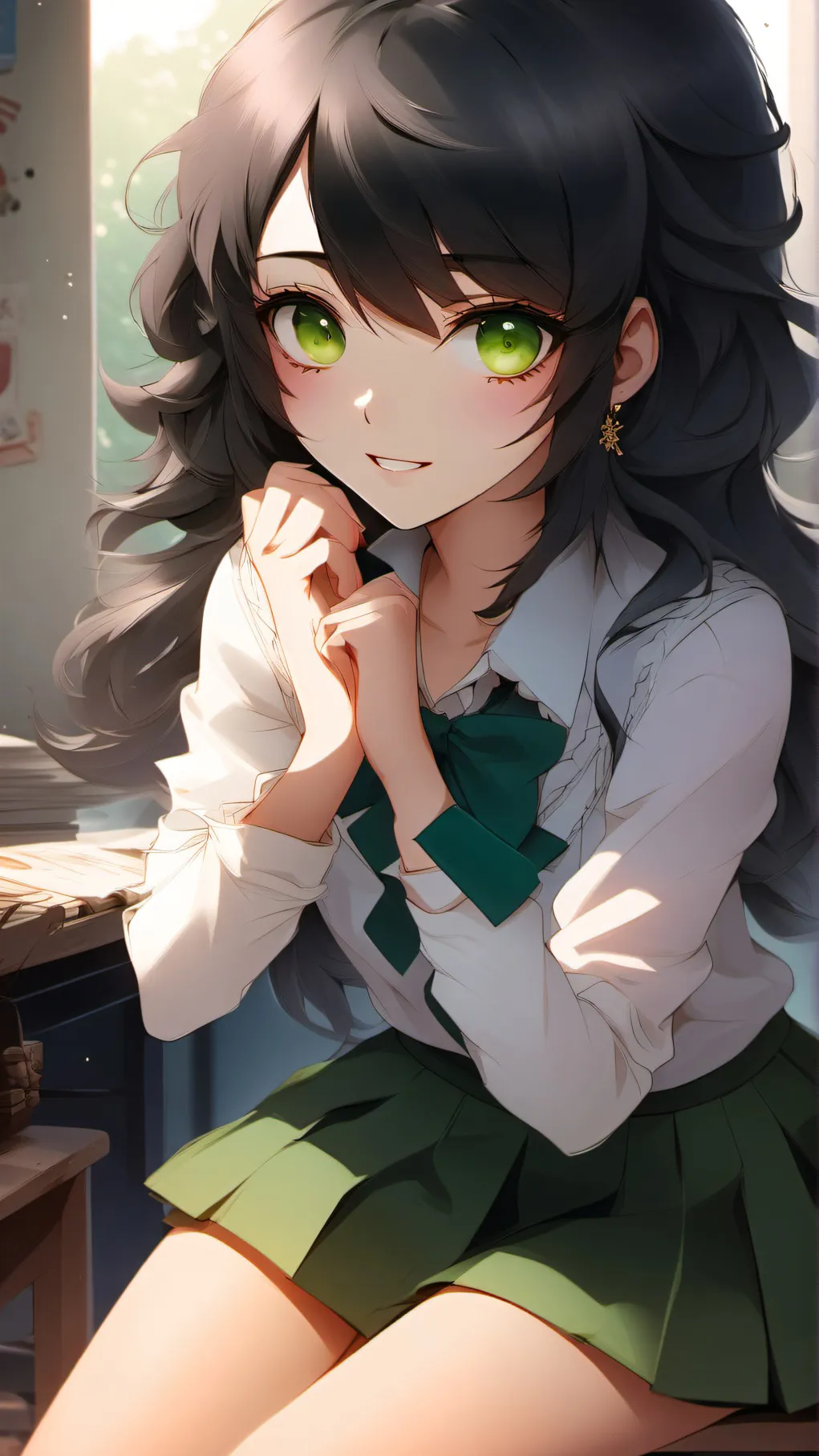 ai character: Kitten background