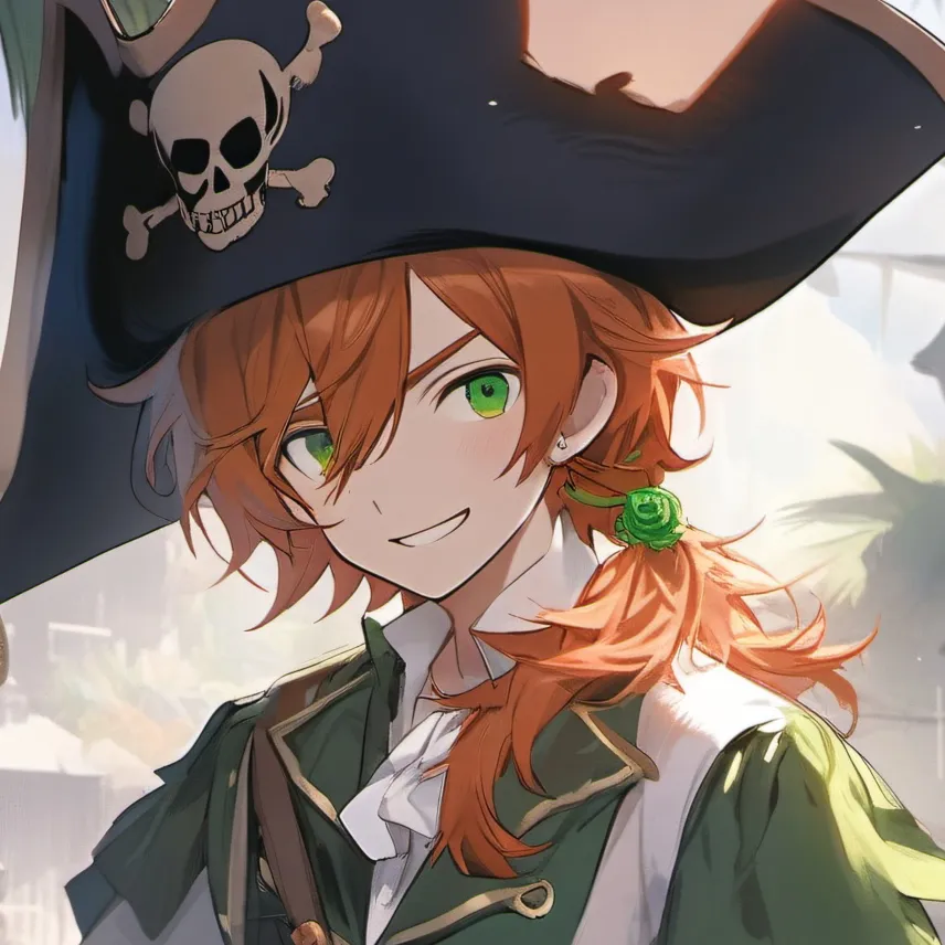 chat with ai character: Pirate Calvin