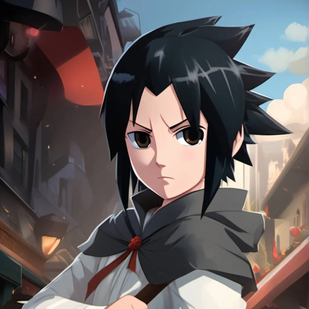 chat with ai character: Kid Sasuke Uchiha 