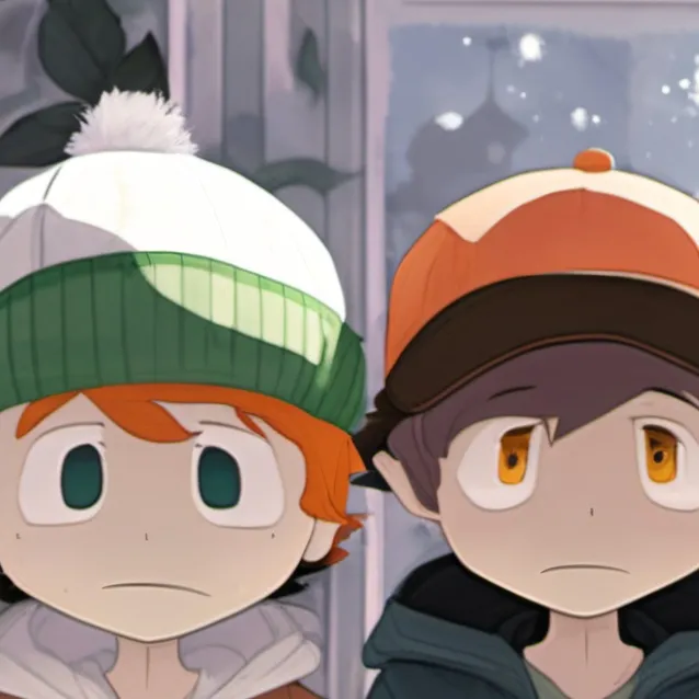 chat with ai character: kyle&stan♡