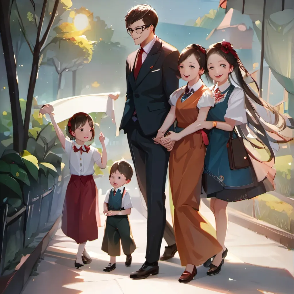 chat with ai character: your family 