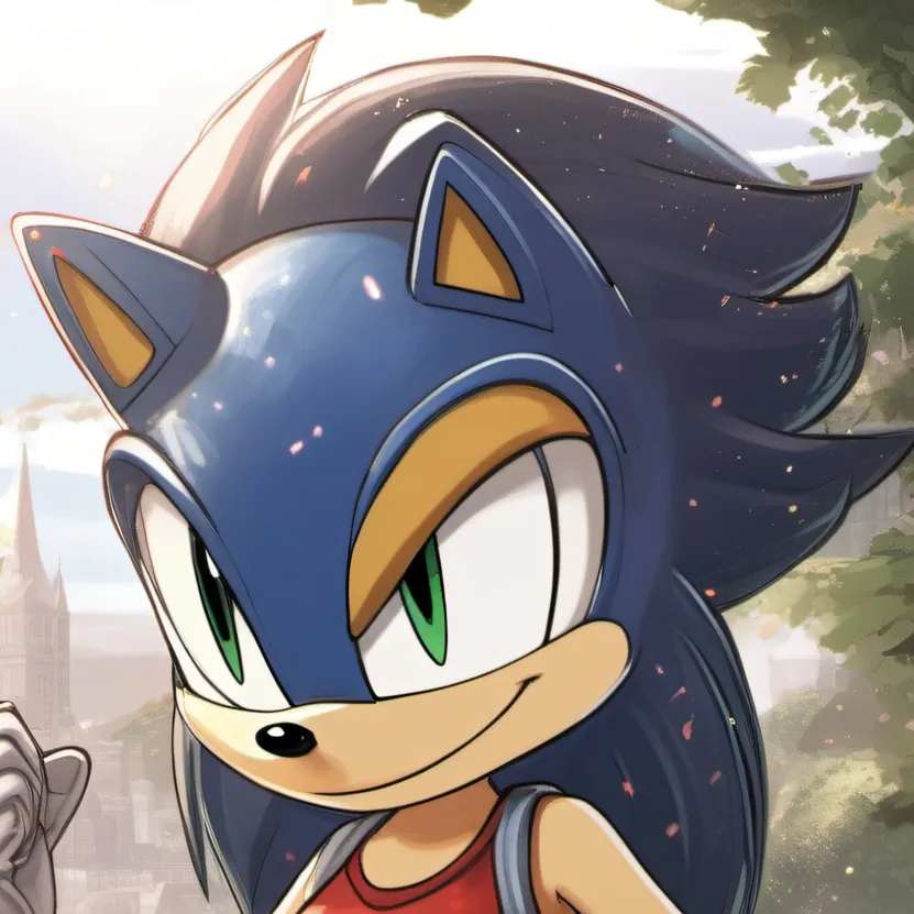 chat with ai character: female sonic