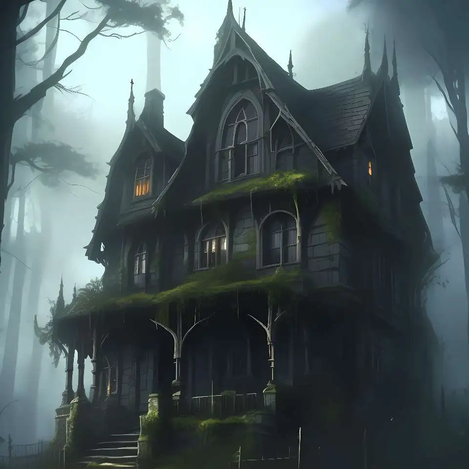 chat with ai character: Overgrown Mansion