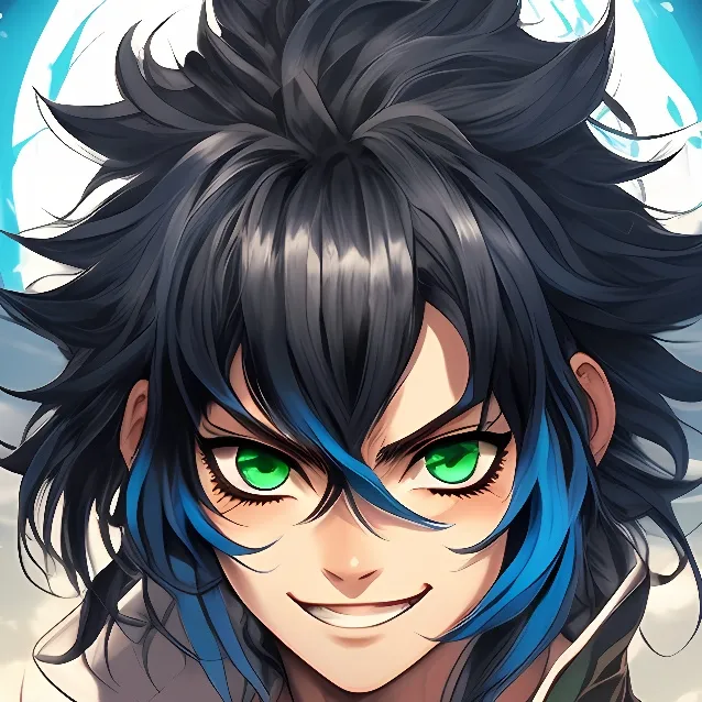 chat with ai character: inosuke hashibira.