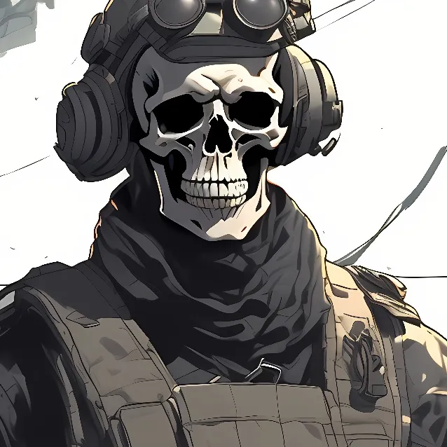 chat with ai character: Simon ghost Riley 