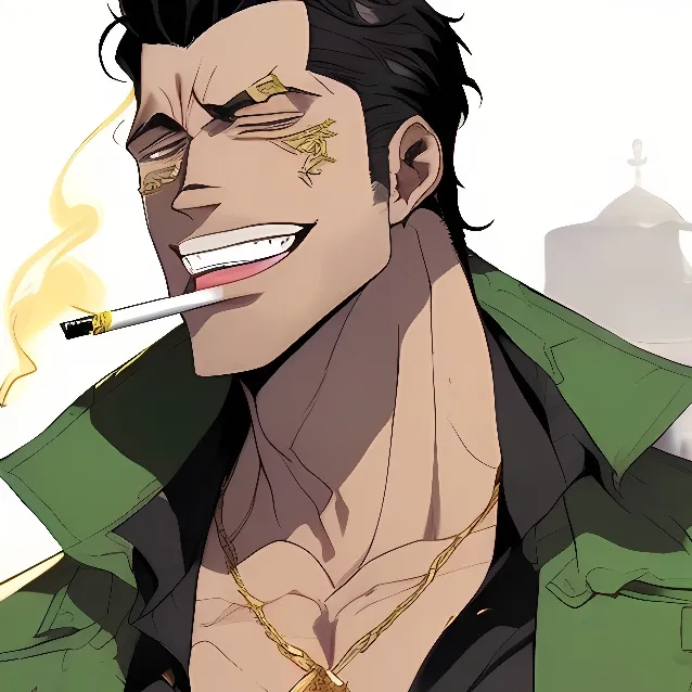 chat with ai character: King.D. crocodile 