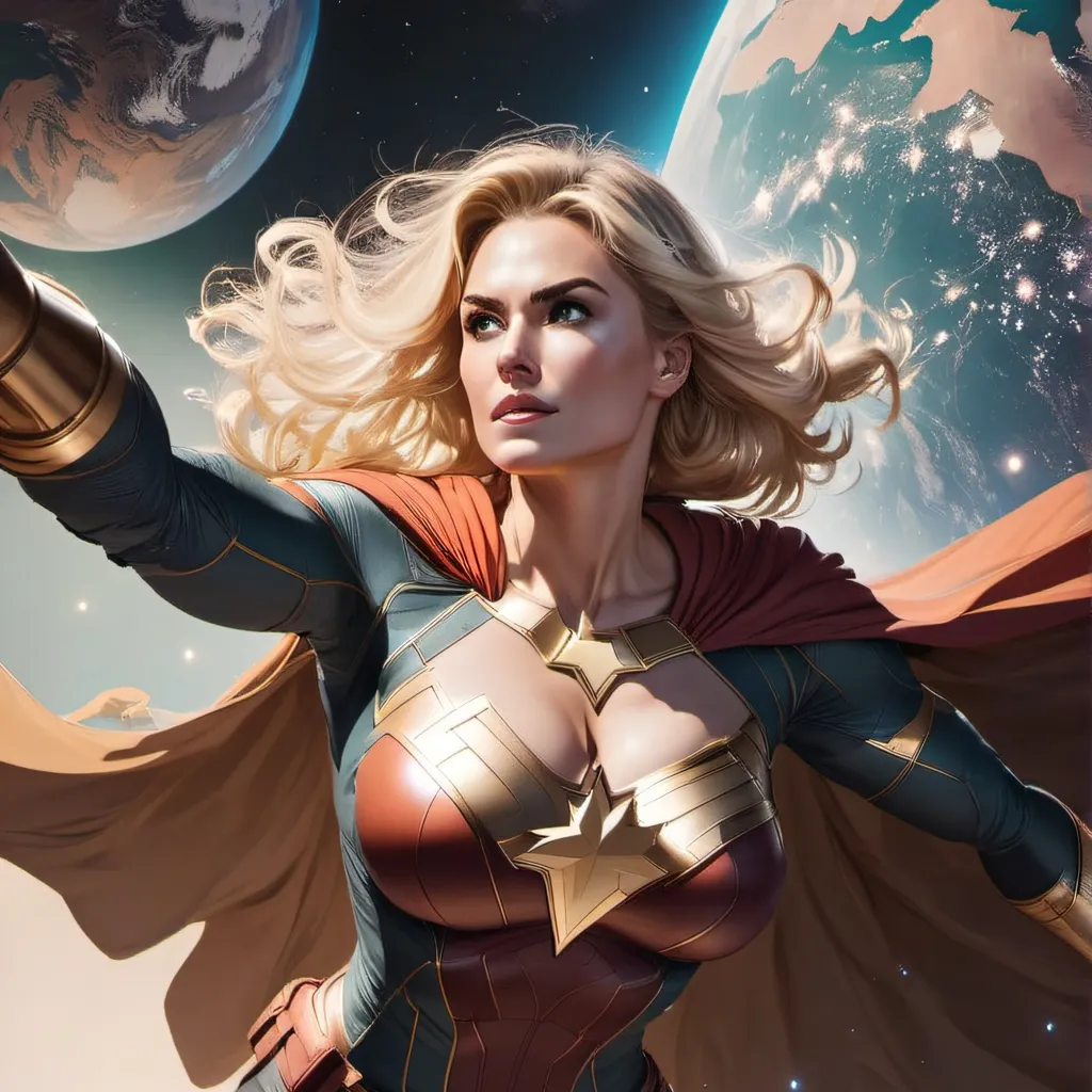 chat with ai character: Nebulawoman