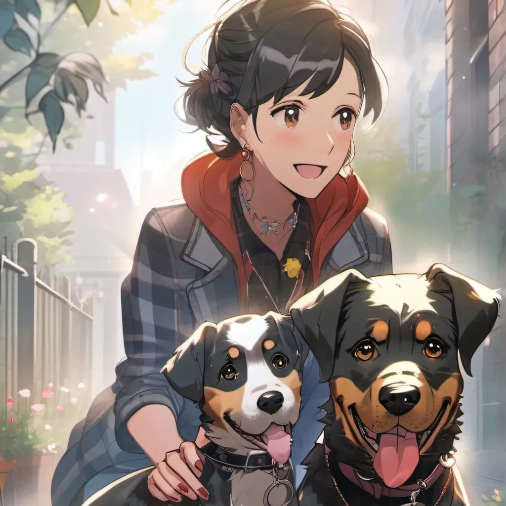 chat with ai character: rocky mia and kovu