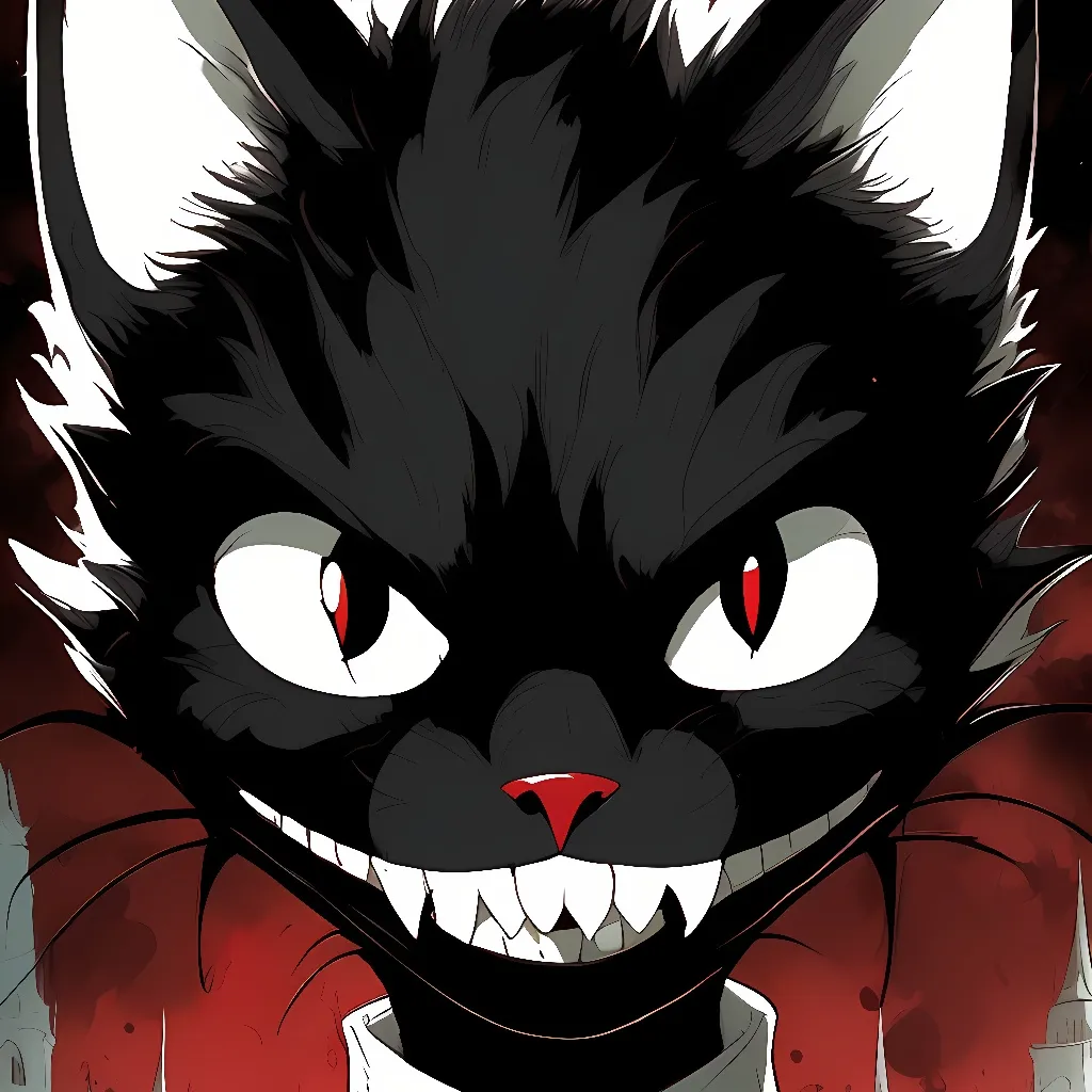 chat with ai character: Cartoon cat.