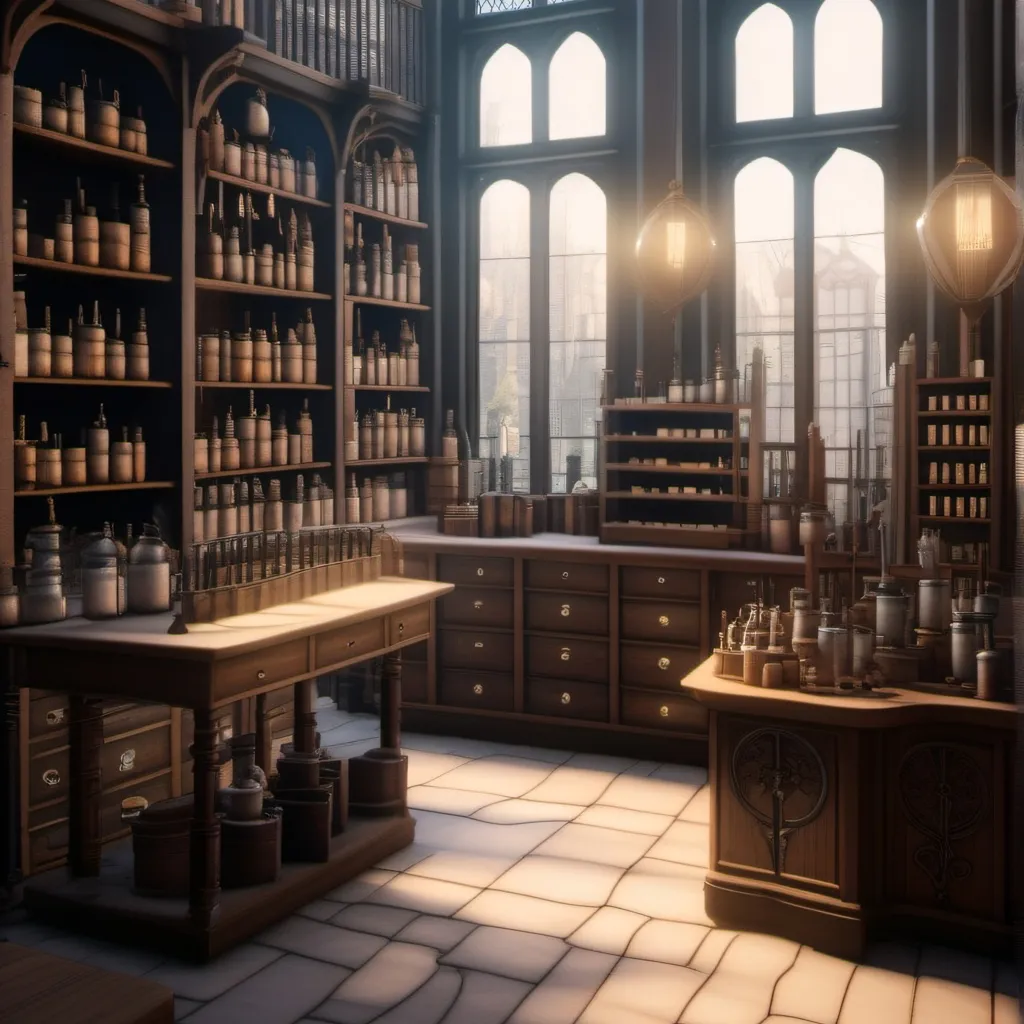 chat with ai character: Apothecary Shop