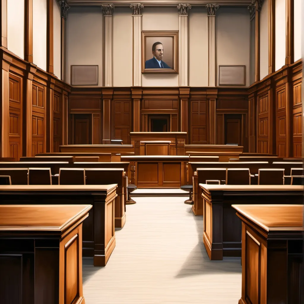 chat with ai character: Courtroom 415