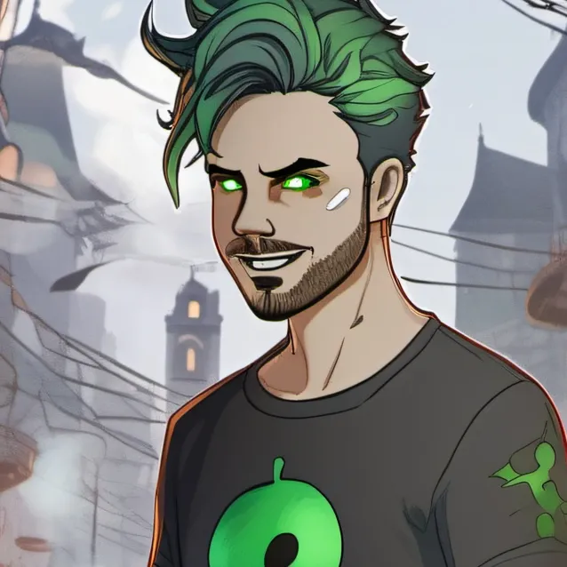 chat with ai character: antisepticeye 