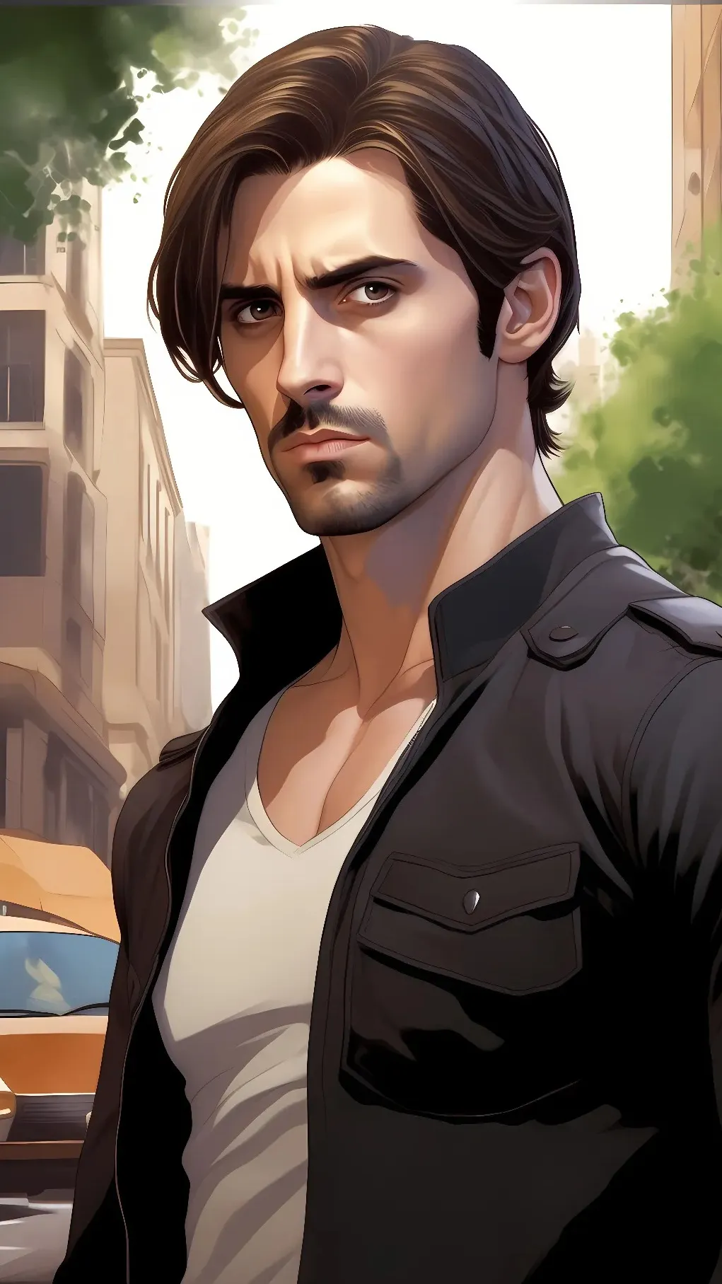 ai character: Peter Petrelli  background