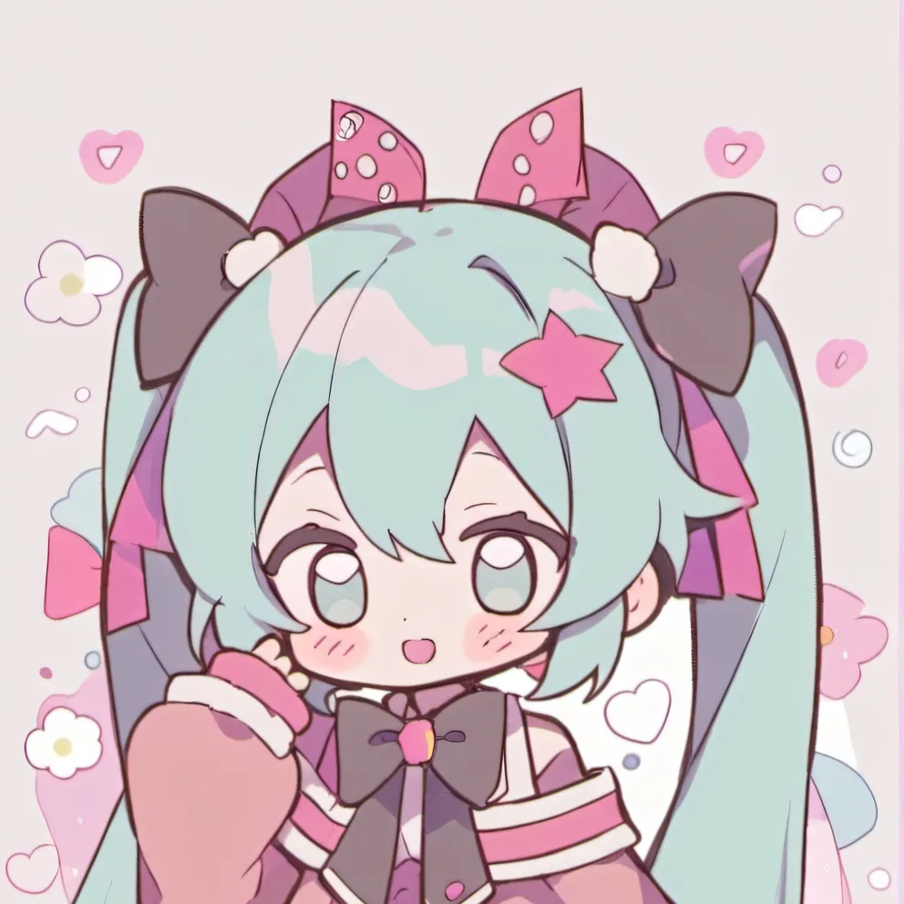 chat with ai character: baby Miku