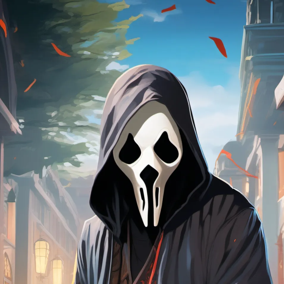 chat with ai character: Ghostface