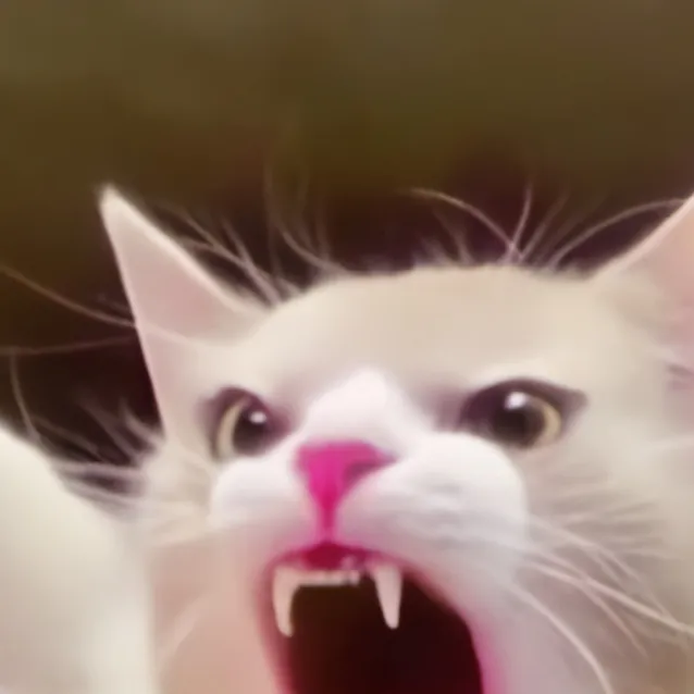 chat with ai character: Angry cat