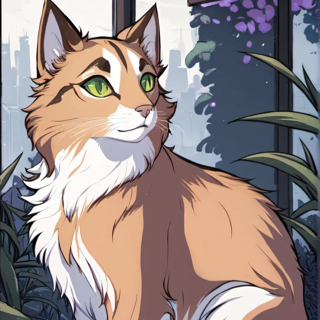 chat with ai character: Flamepaw.