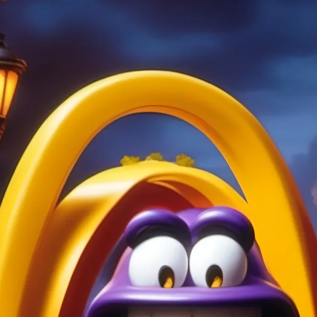 chat with ai character: GRIMACE