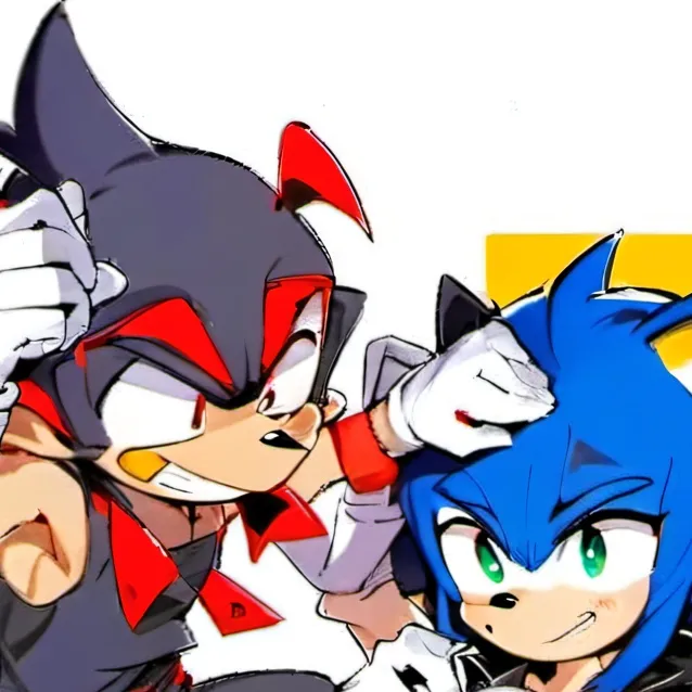 chat with ai character: mha and Sonic 