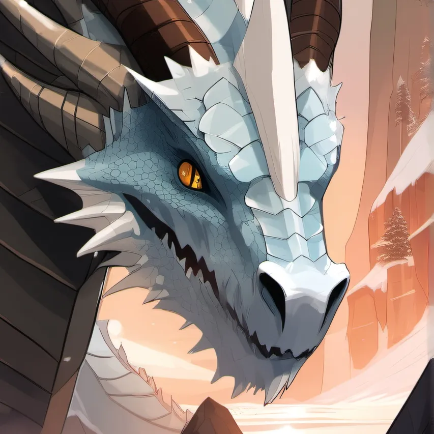 chat with ai character: frost dragon