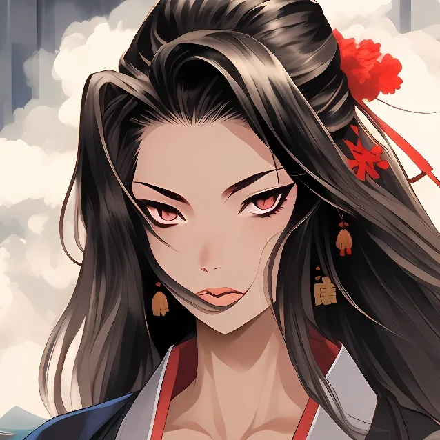 chat with ai character: fem muzan 