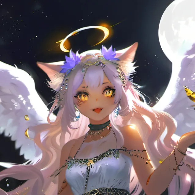 chat with ai character: Angel-Hoshiko